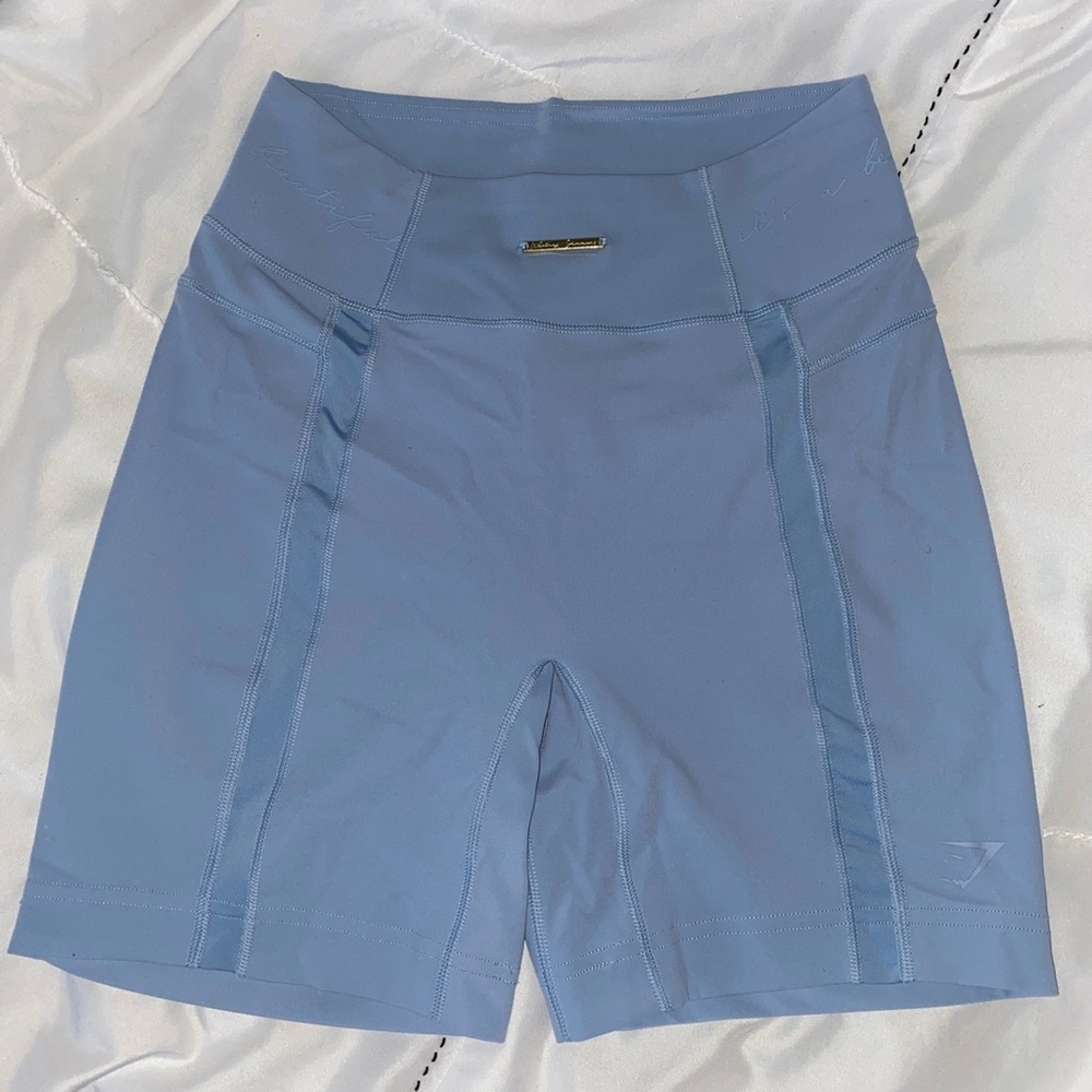 GYMSHARK WHITNEY SIMMONS MESH GYM BIKER SHORTS